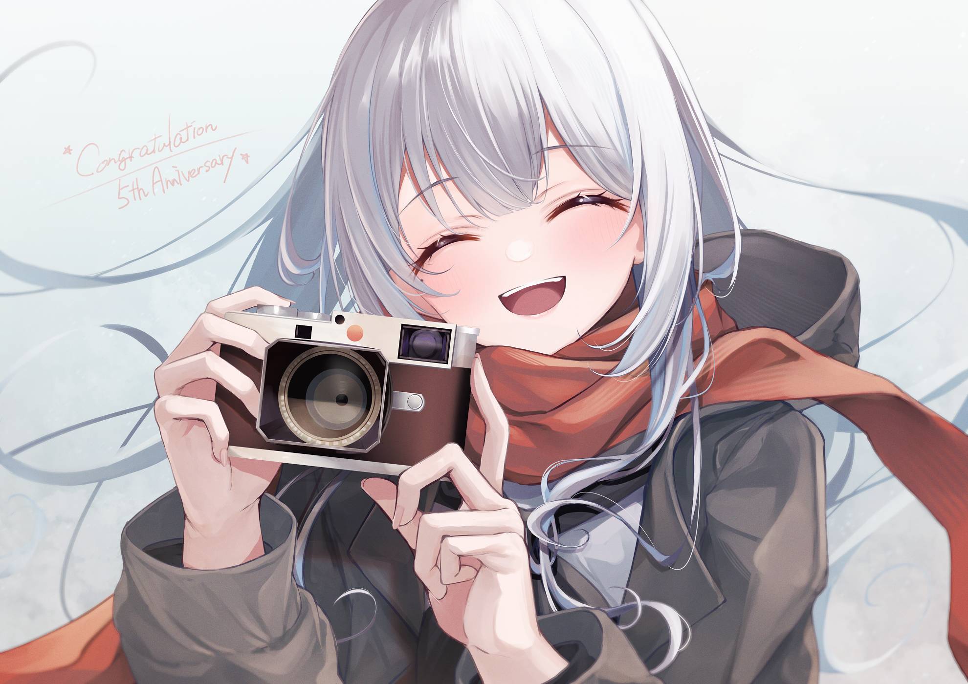 「透过镜头看世界」相机女子插画特辑